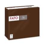 FATO Szalvéta Barna 38*38cm 2rtg.40db/csomag, 30 csomag/karton