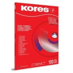 Indigó, A4, kézi, KORES, 100 lap, kék