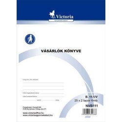 Vásárlók könyve B.11-1/V