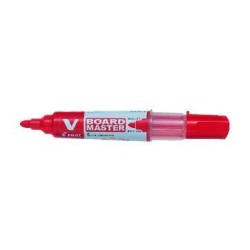 Táblamarker, 2,3 mm, kúpos, PILOT "V-Board Master", piros