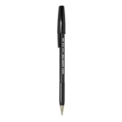 Golyóstoll, 0,21 mm, kupakos, ZEBRA "H-8000" fekete