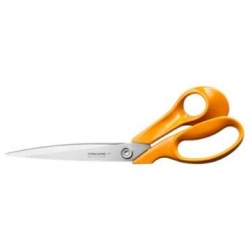 Szabóolló, 27 cm, FISKARS "Classic", narancssárga