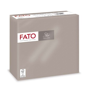 FATO Szalvéta Galambszürke 38*38cm 2rtg. 40 db/csomag, 30 csomag/karton