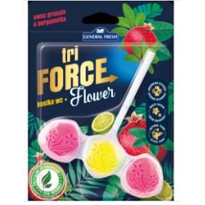 Tri Force Flower WC deo, 45 g, gránátalma és bergamott