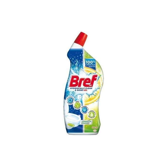 Bref WC-tisztítógél, 700 ml, citrus