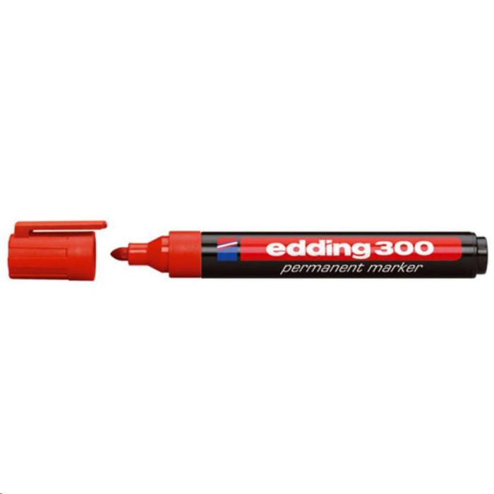 Alkoholos marker Edding 300 piros